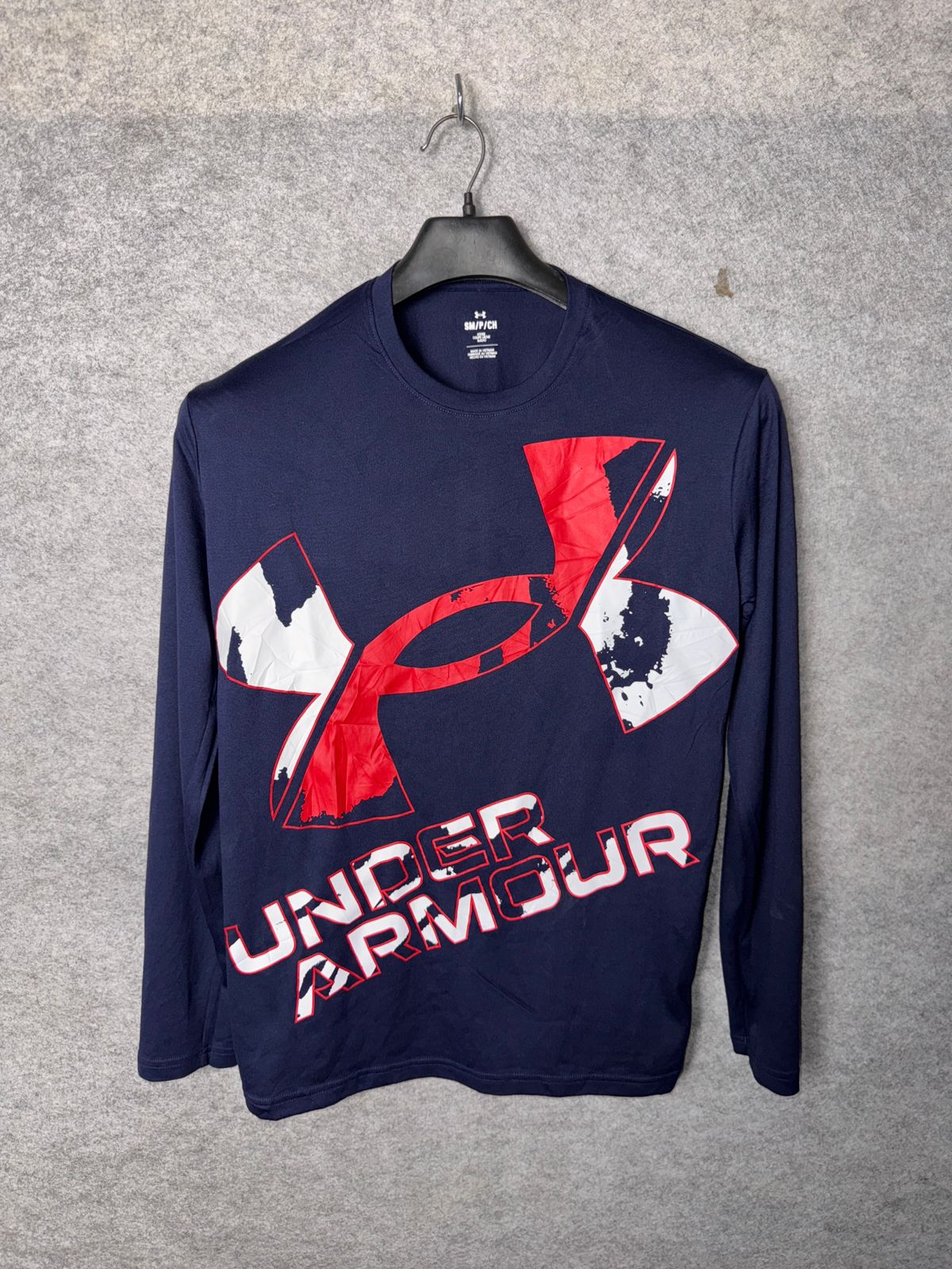 Under Armour Red/White Drilltop - Small