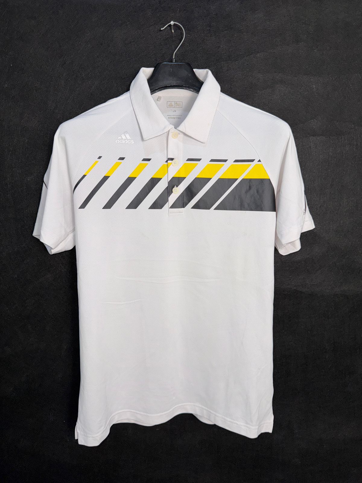 Adidas White Polo - Large