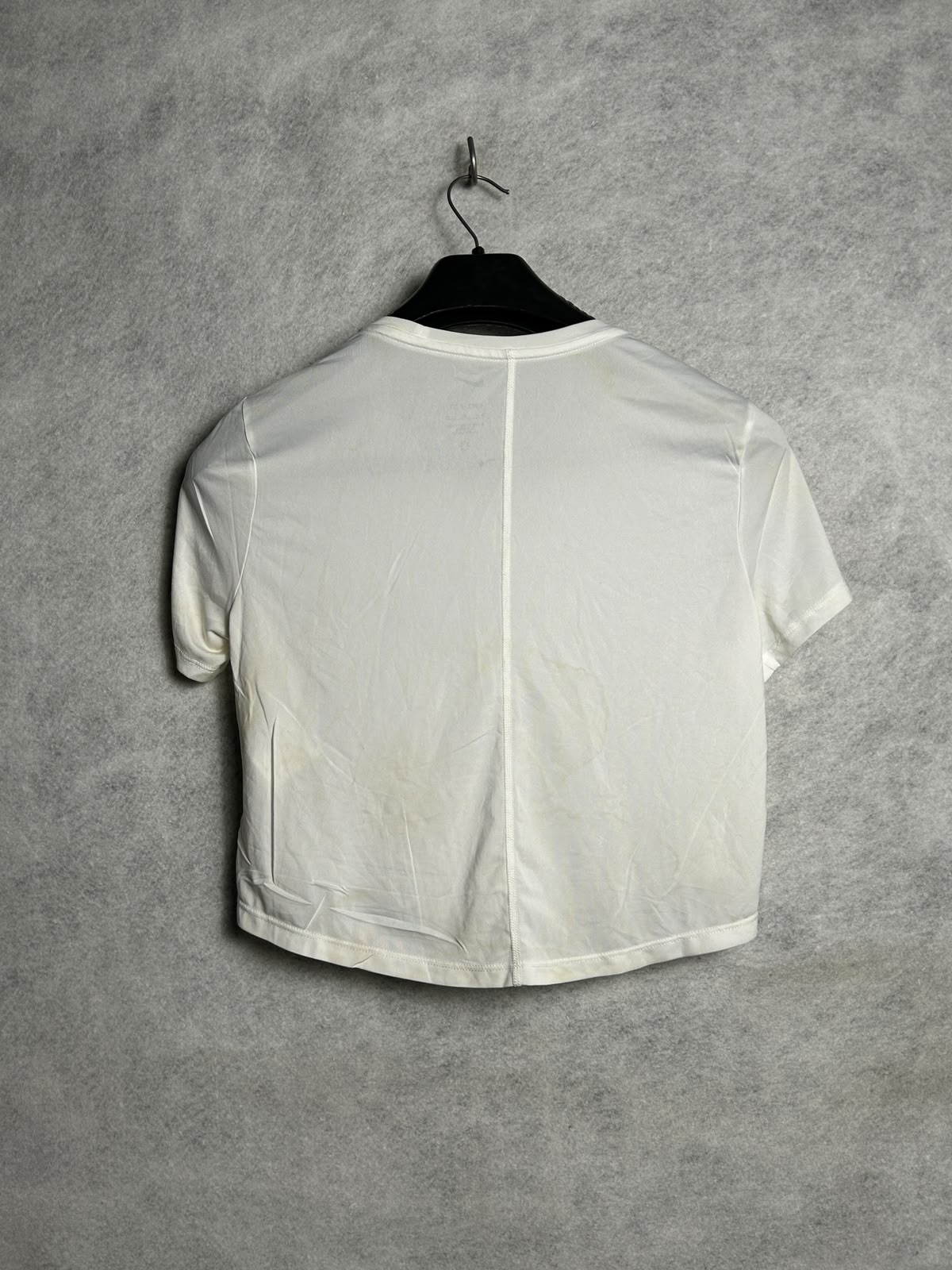 Nike White Dri Fit Training Top - Medium