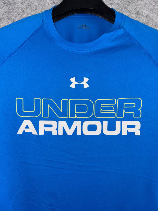Under Amrour Blue Round Neck - Small