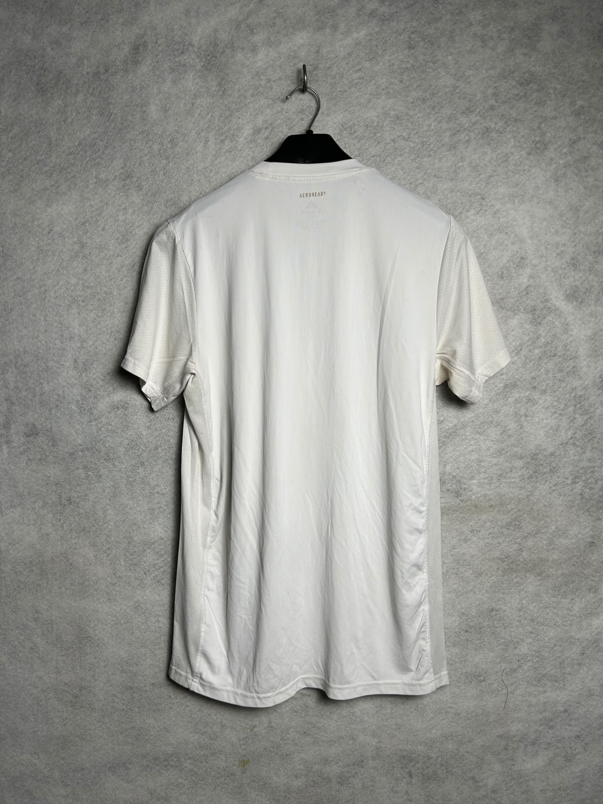 Adidas Prime Green White Round Neck - Medium