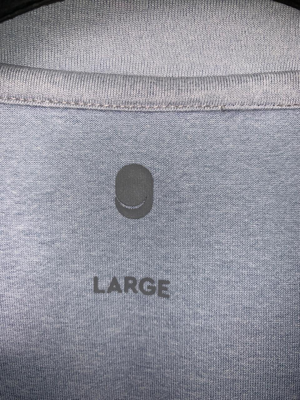 Grey Round Neck Tee - XL