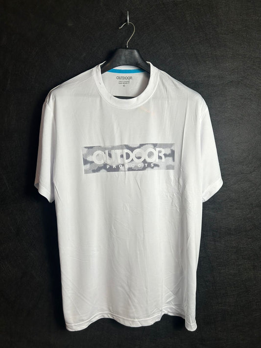 Outdoor White Tee - 3XL