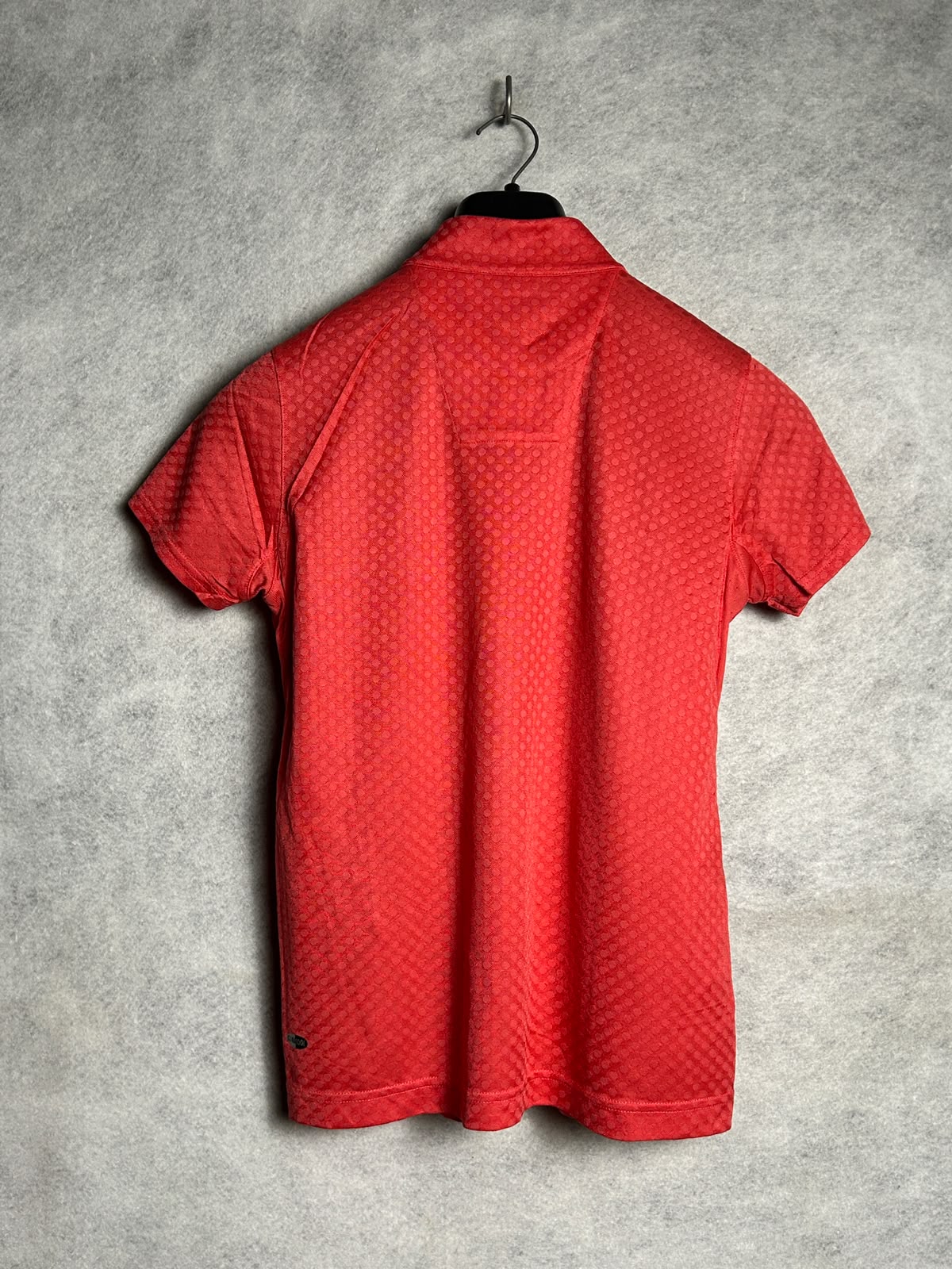 Adidas Climalite Red Mock Neck - Large