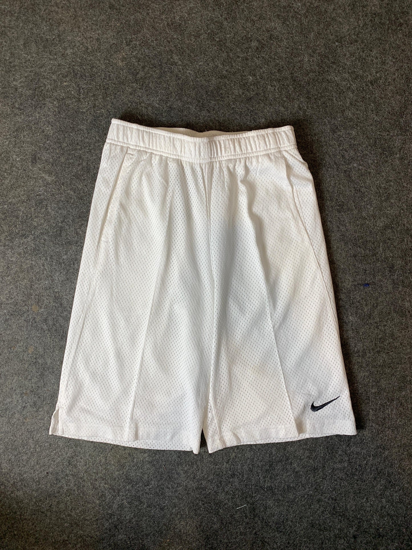 Nike Net White Shorts - Large