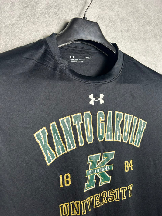 Under Armour Black Big Logo Kanto Gakuin - Large