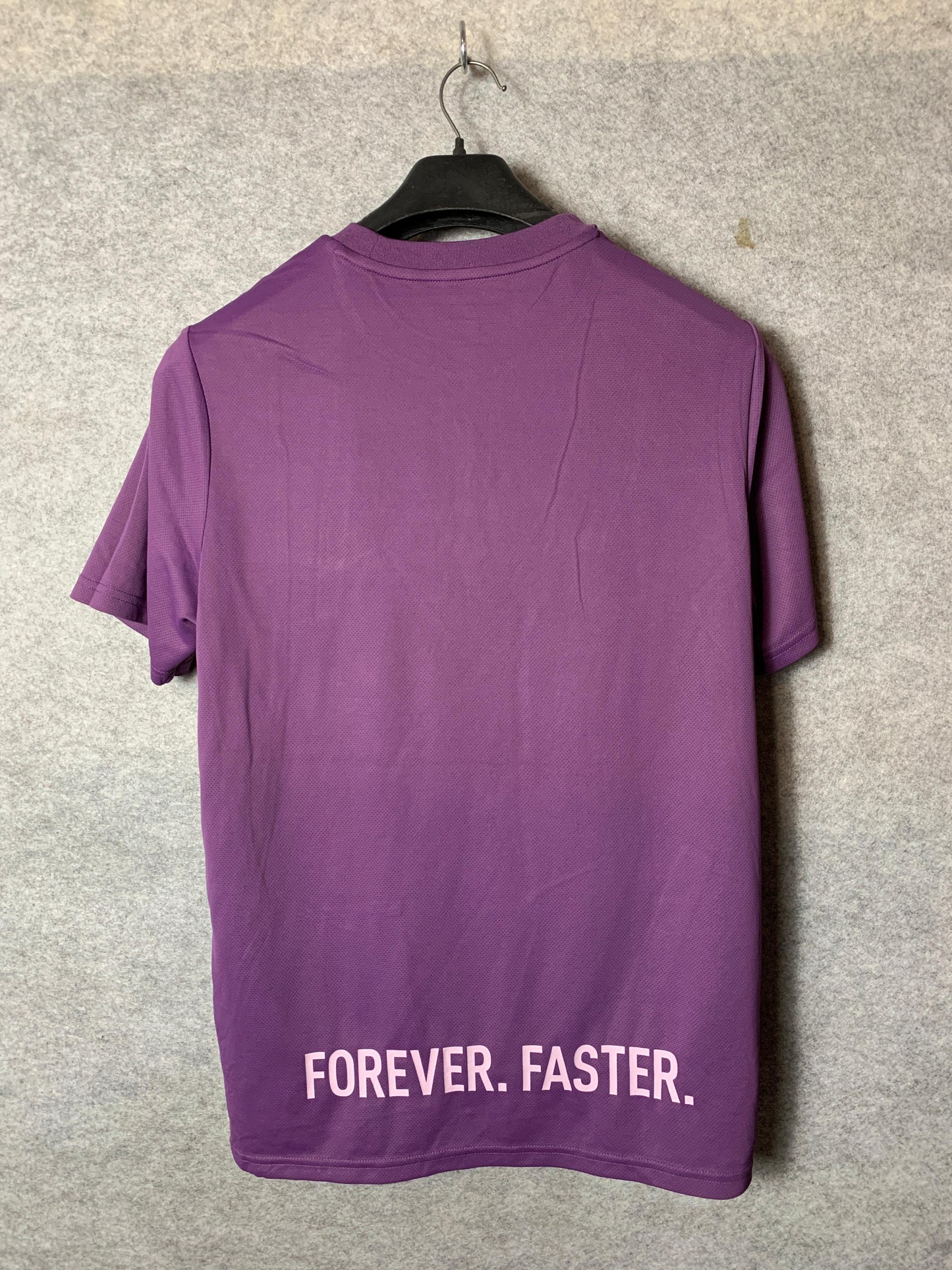 Puma Purple Round Neck Shirt - Medium