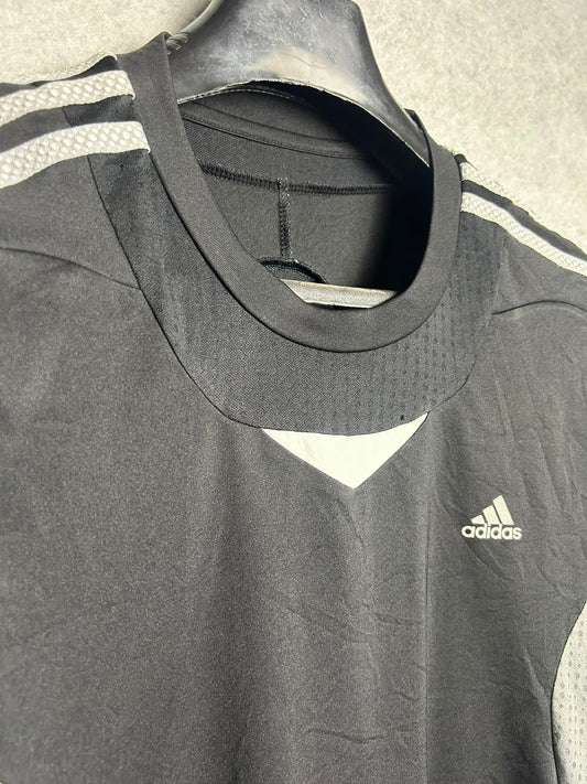 Adidas Black Round Neck - Medium