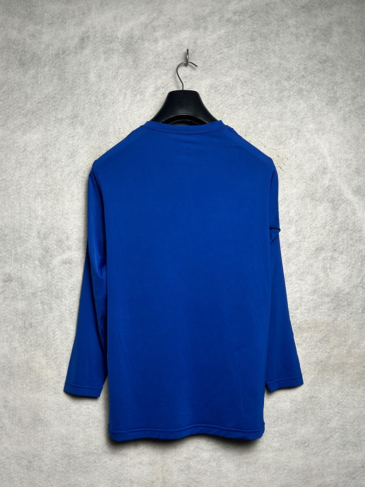 Adidas Blue Round Neck Full Sleeves - Large