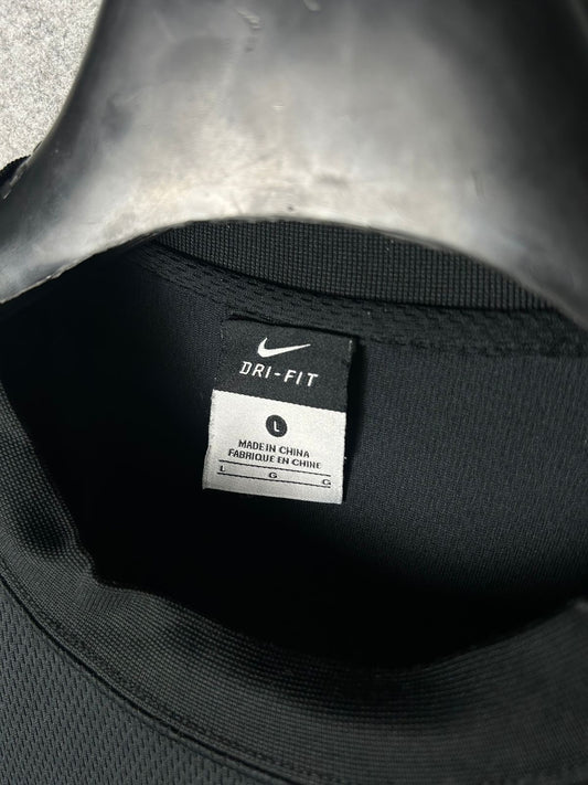 Nike Black Round Neck - Large