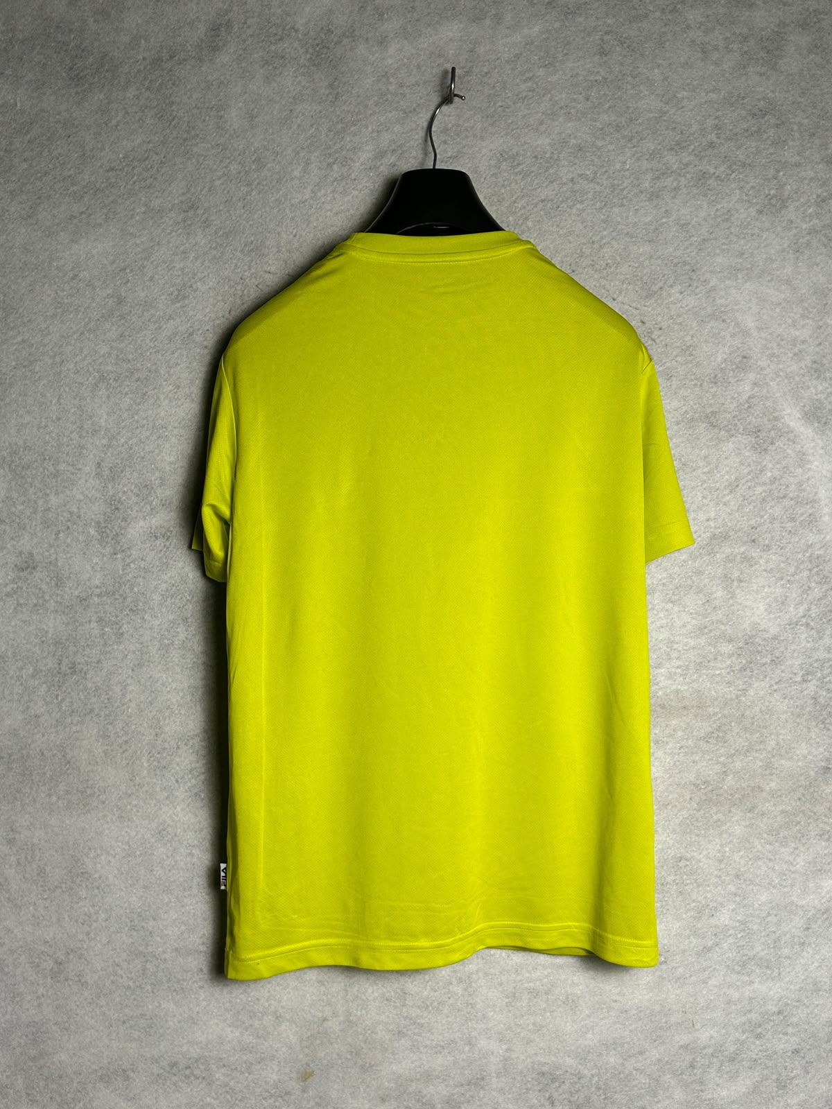 Fila Big Logo Yellow Round Neck - Large