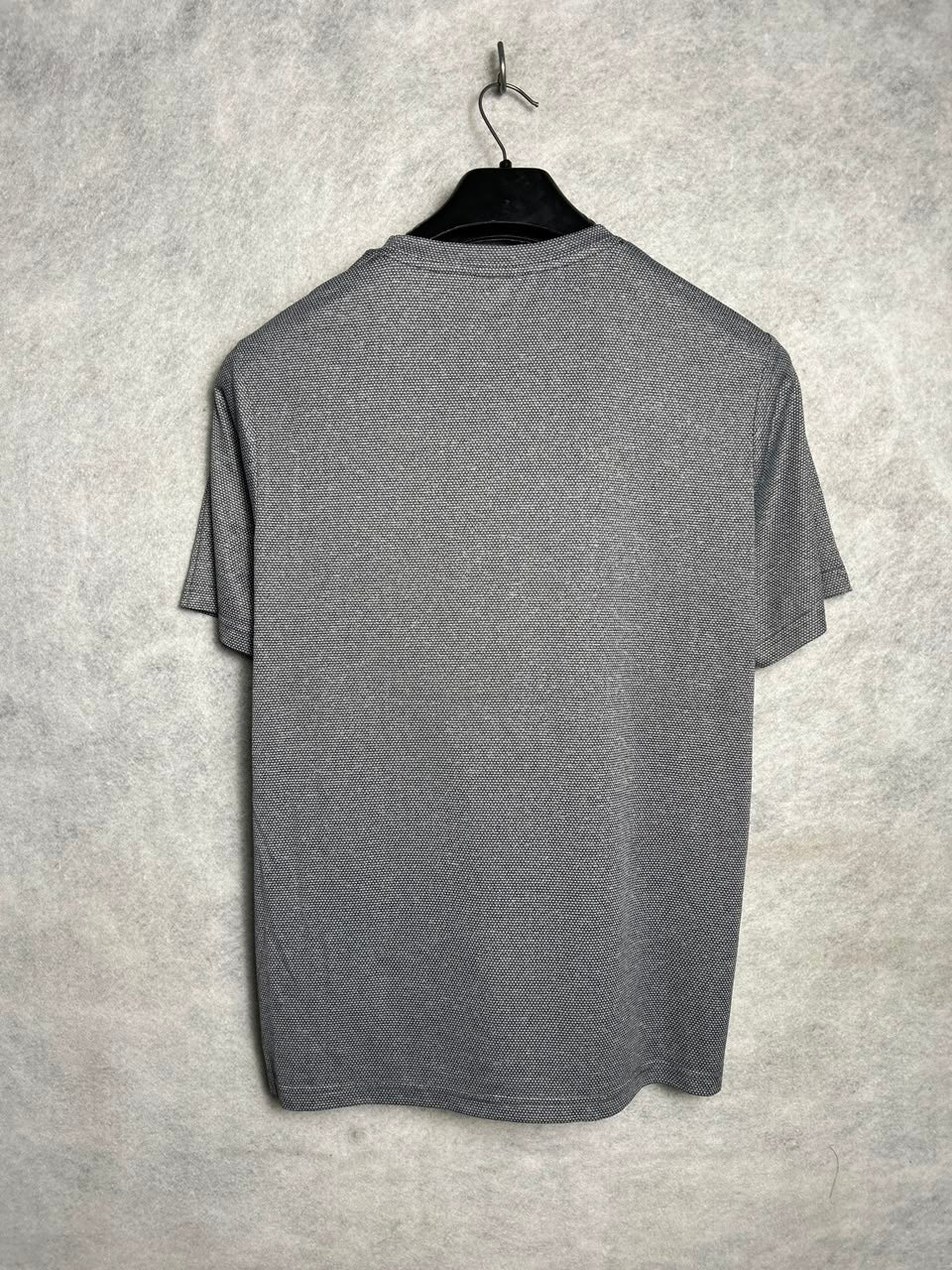 Head Grey Textured Round Neck - Medium