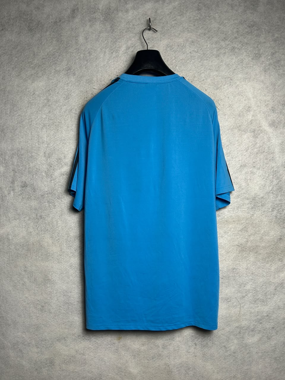 Adidas Sports Wear Blue Round Neck - XXL