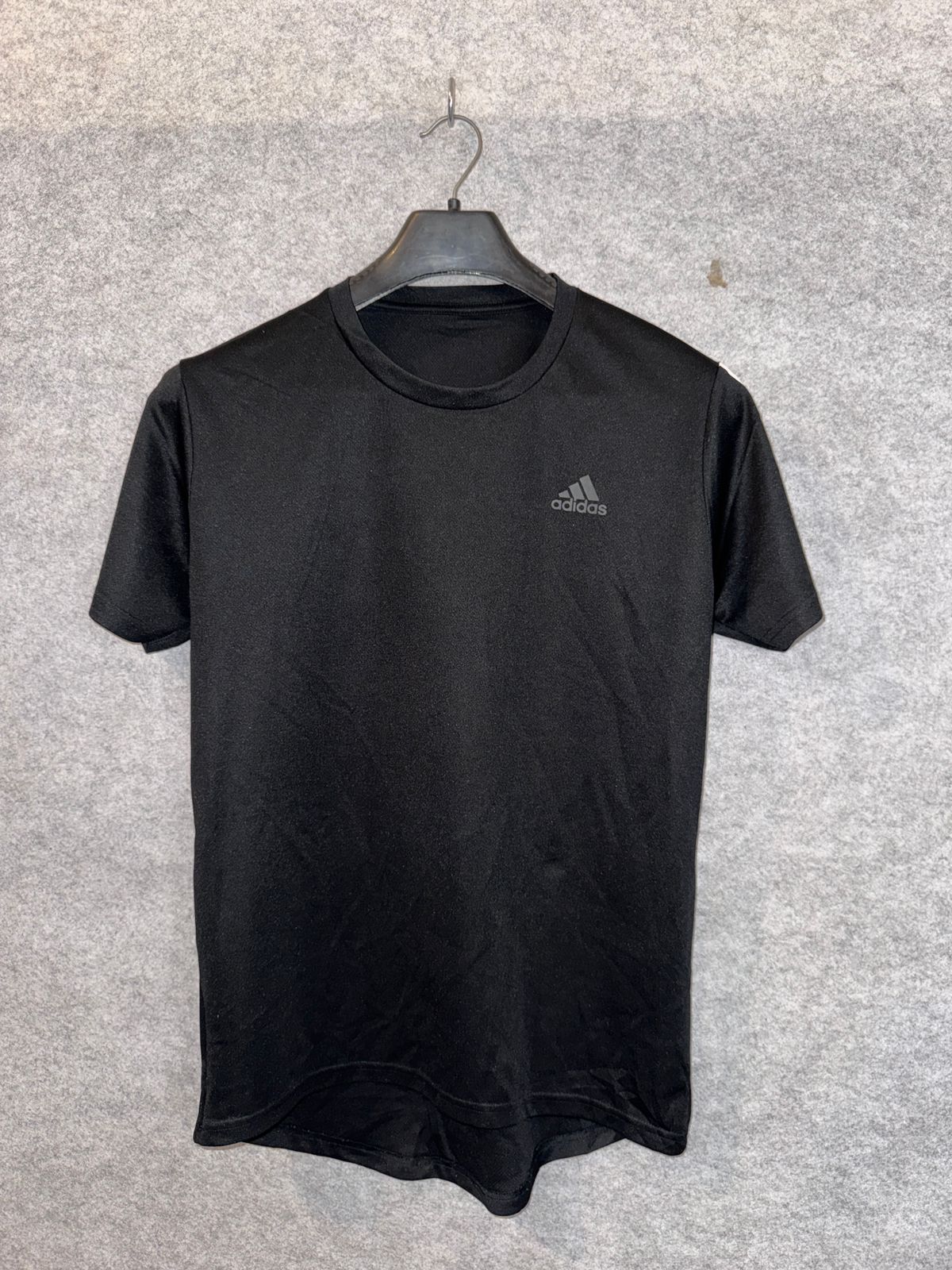 Adidas Black Round Neck - Medium