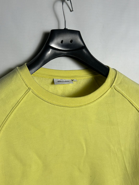 Weekday Yellow Sweater Round Neck - Small