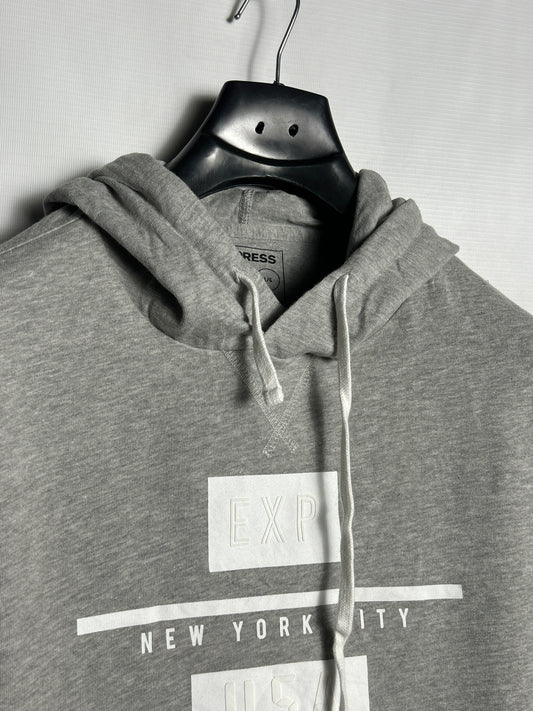 Express Grey Hoodie - L/G
