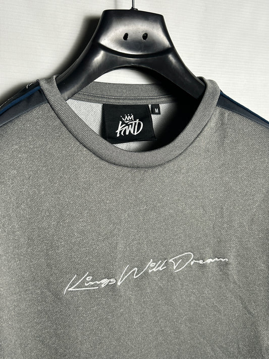 Kings Will Dream Grey Sweater Round Neck - Medium