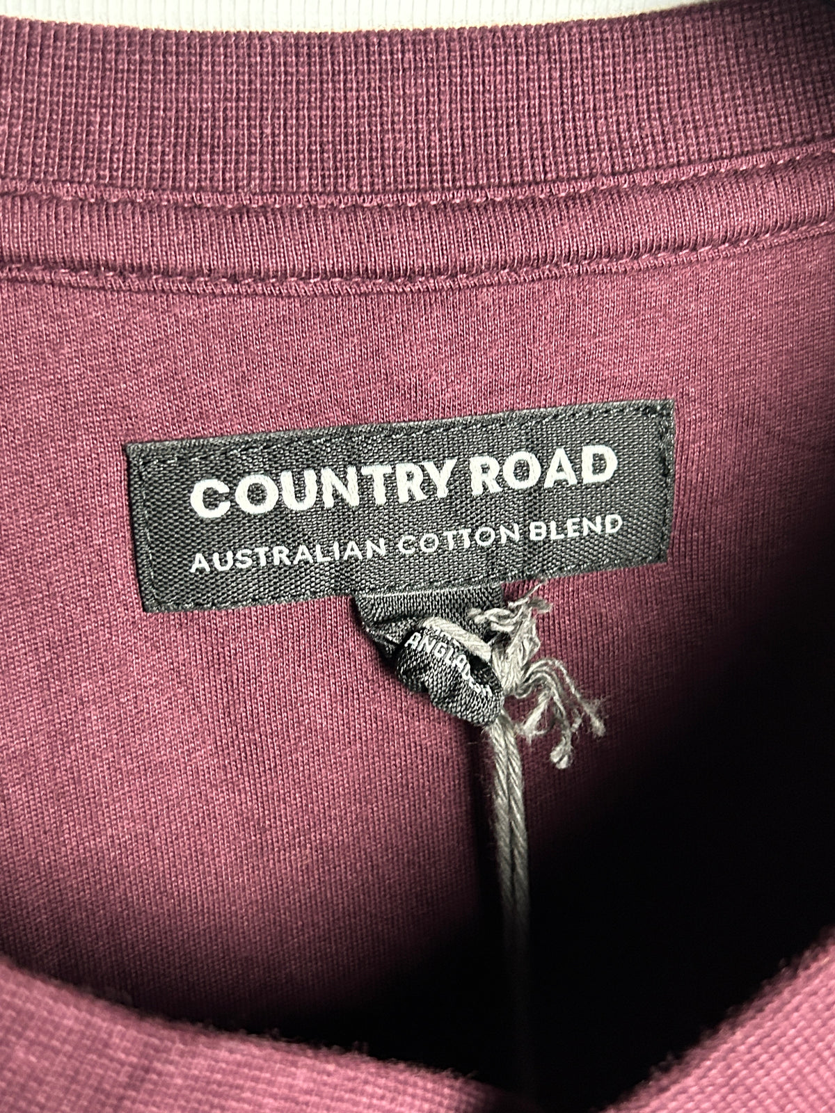Country Road Maroon Sweater - Large