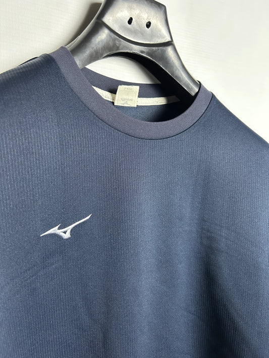 Mizuno Blue Round Neck - Large