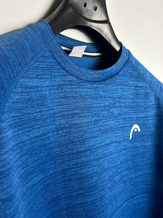 Head Blue Round Neck - Large