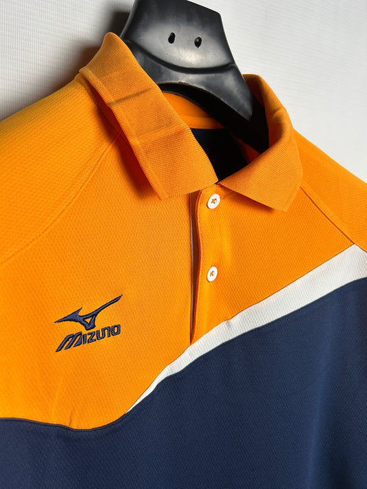 Mizuno Orange Blue Polo - Large