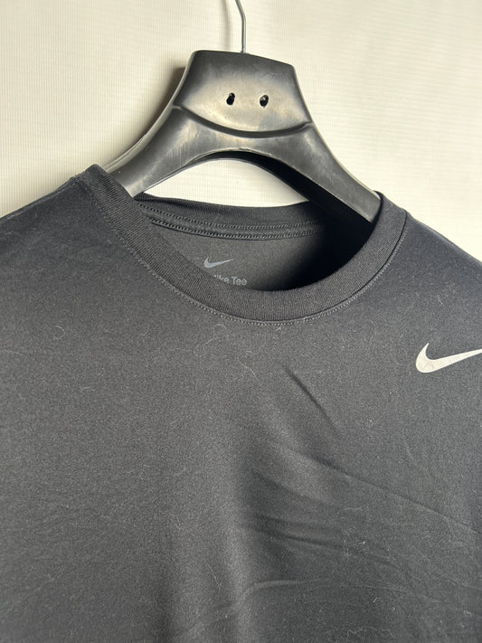 The Nike Tee Dri Fit Black Round Neck - XL