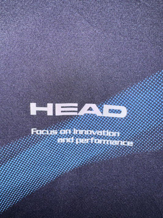 Pre Loved Head Blue Round Neck - Medium