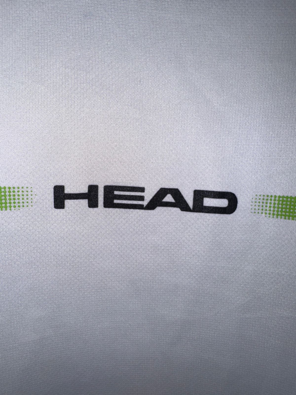 Pre Loved Head White/Green Round Neck - Medium