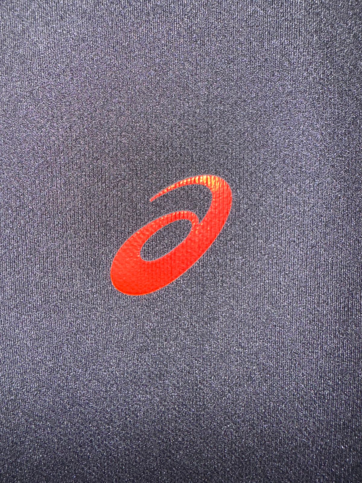 Pre Loved Asics Red Logo Tee - Medium