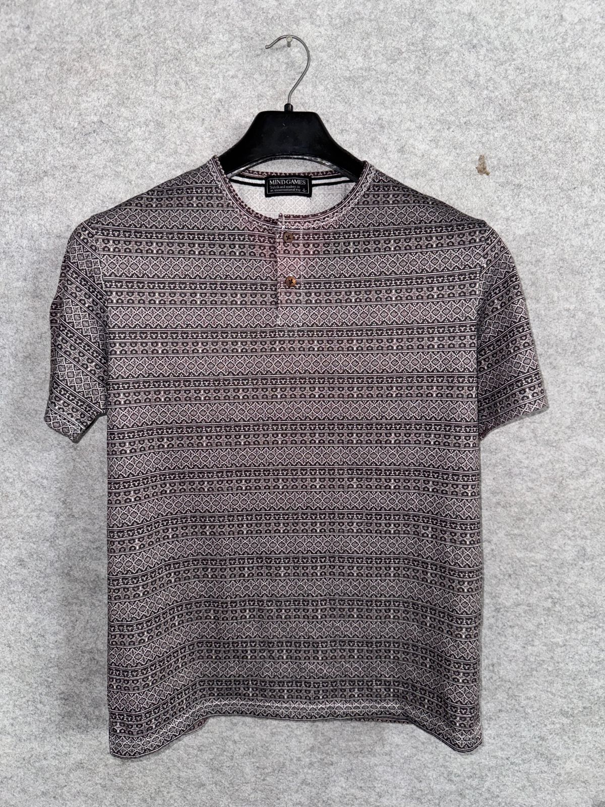 Pre Loved Traditional Ajrak Design Tee - Medium