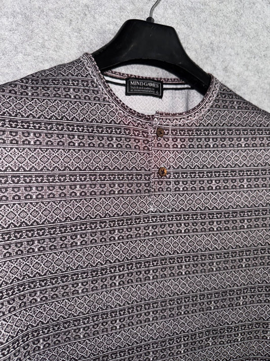 Pre Loved Traditional Ajrak Design Tee - Medium