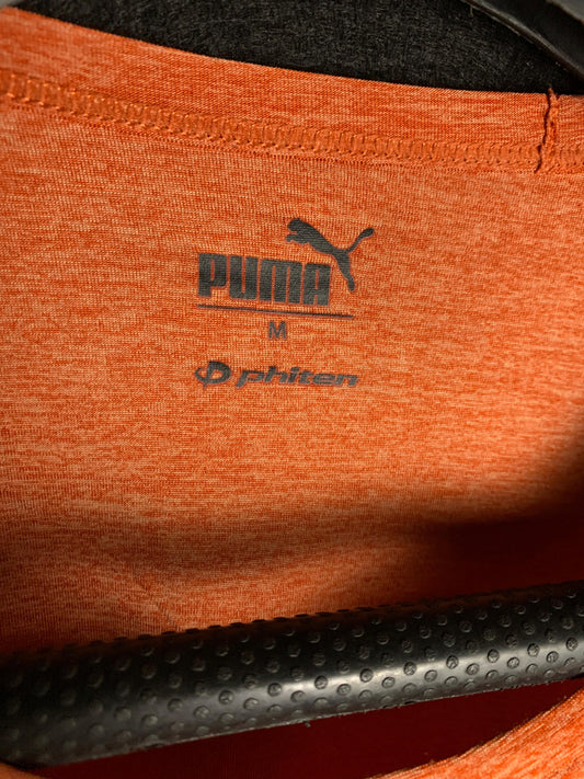 Puma Orange Round Neck - Medium