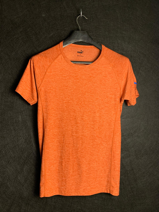 Puma Orange Round Neck - Medium