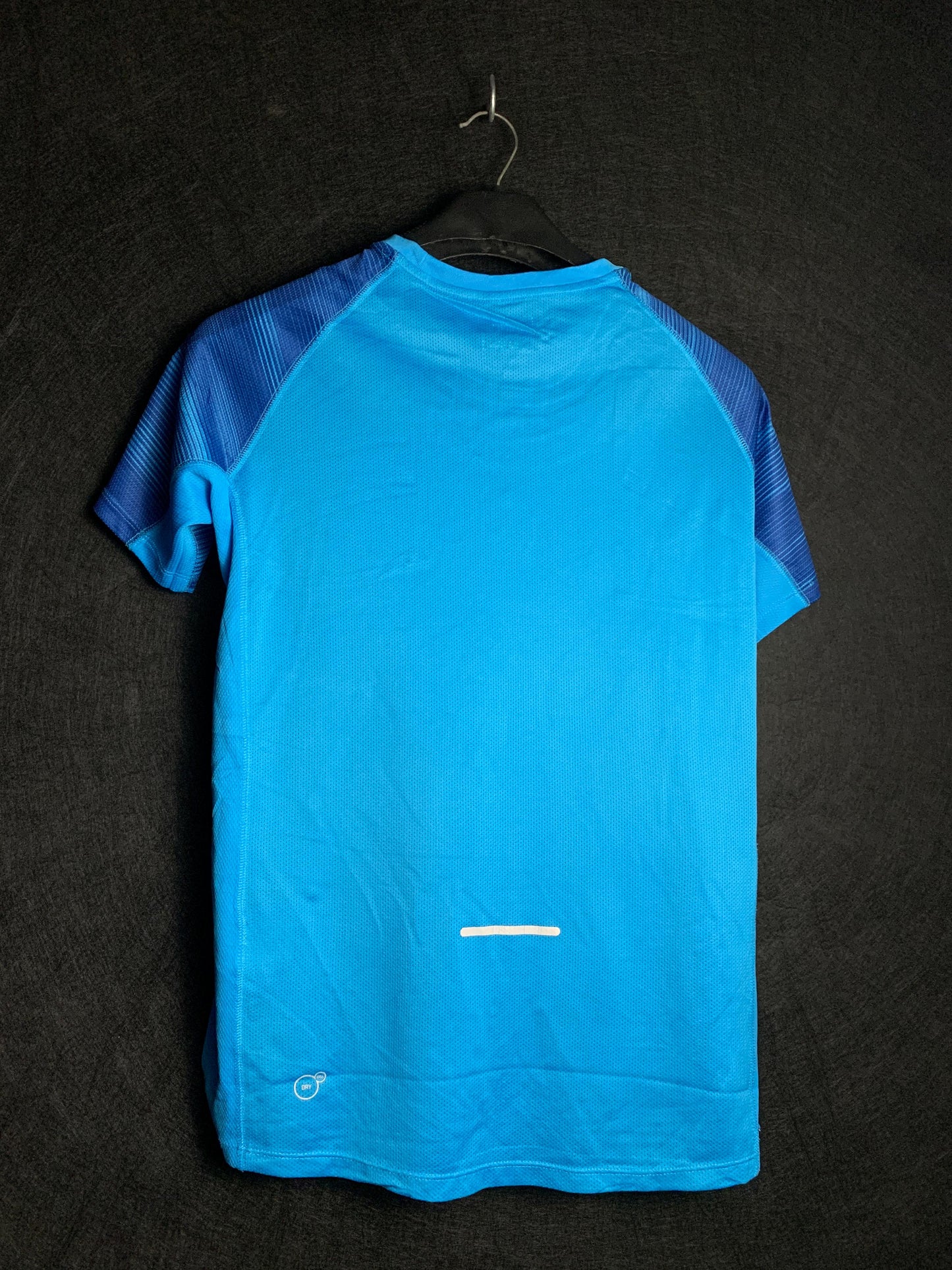 Puma Blue Round neck Tee - Medium