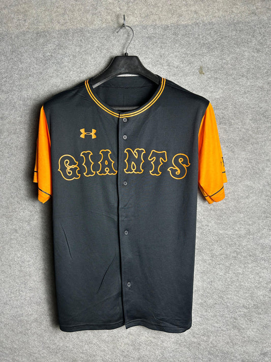 Under Armour Black & Orange Baseball  - Small