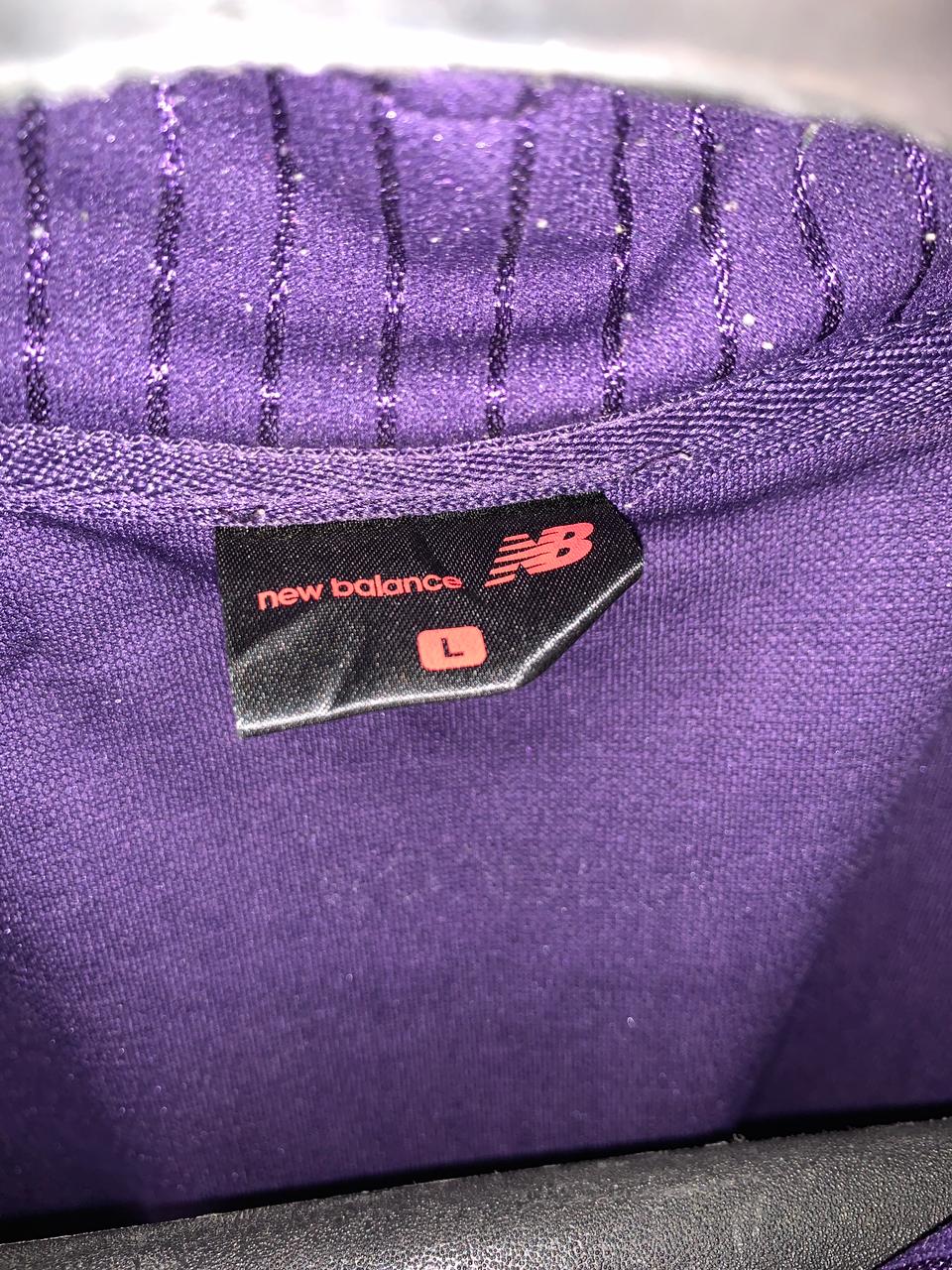 New Balance Purple Zip - Large