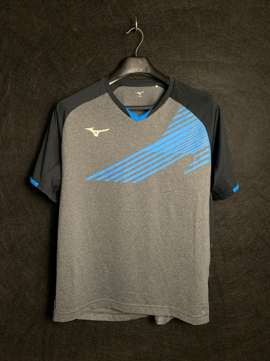 Mizuno Gray & Black Round Neck - XL