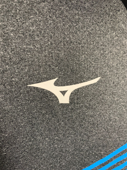 Mizuno Gray & Black Round Neck - XL