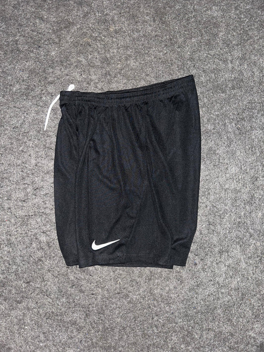 nike Black / White Logo Short - Medium