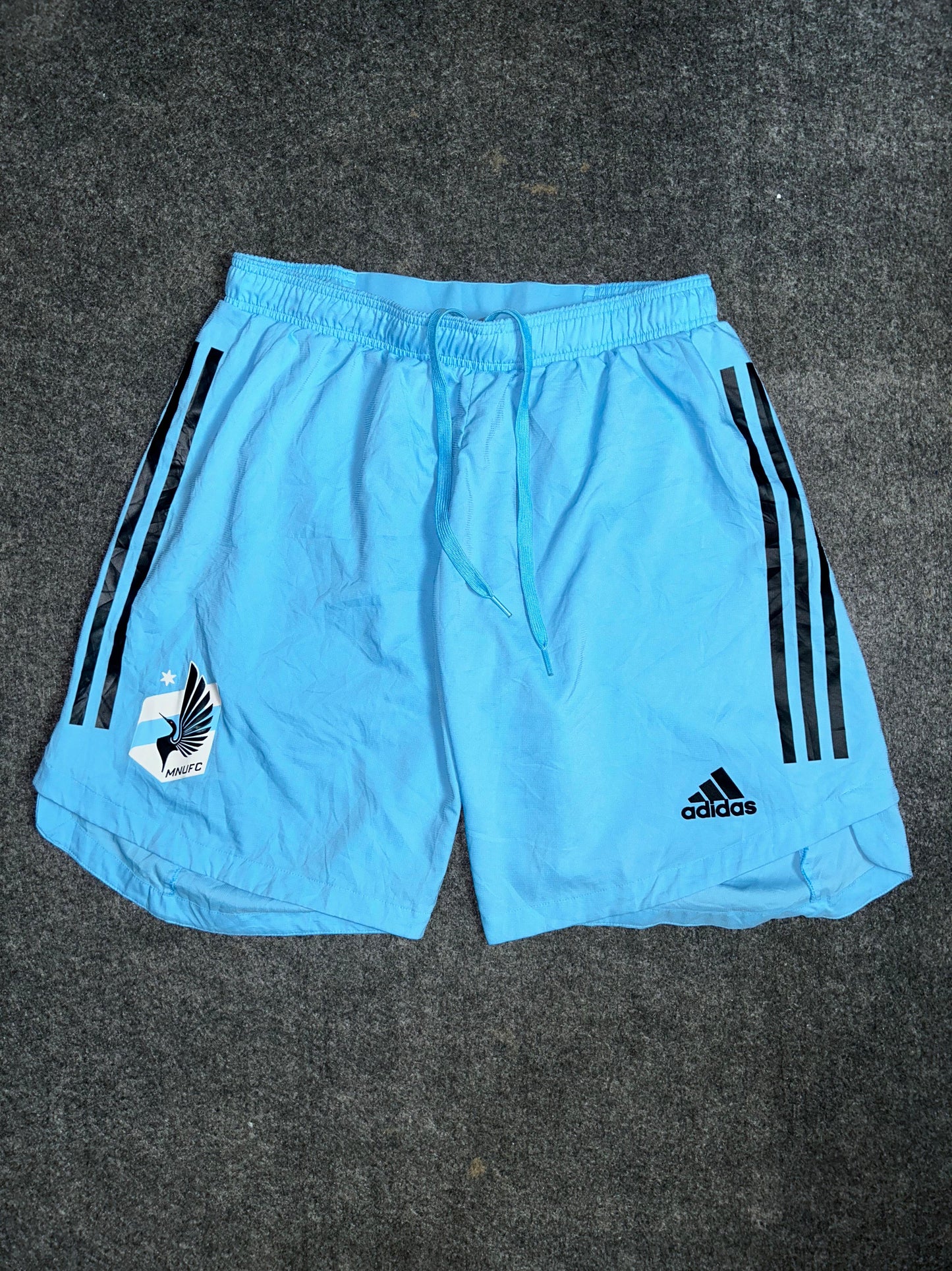 Adidas MNUFC Blue Short - Large