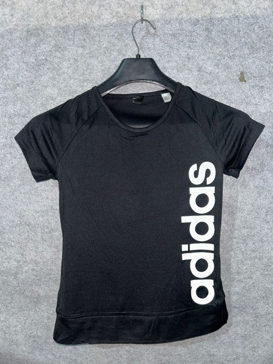 Adidas Climalite Black Shirt - Juniors Large