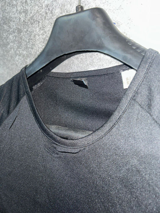 Adidas Climalite Black Shirt - Juniors Large