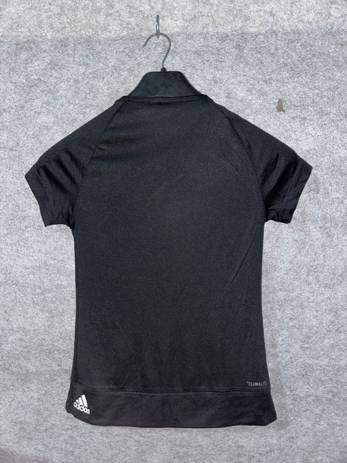 Adidas Climalite Black Shirt - Juniors Large