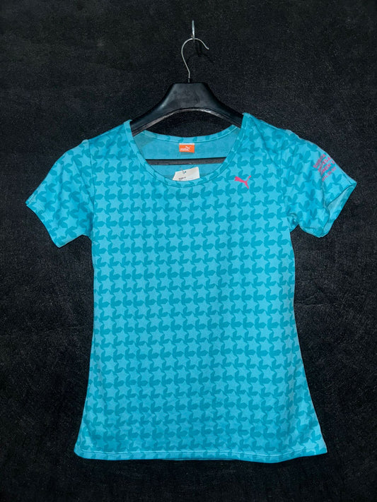 Puma Blue & Pink Logo - Medium