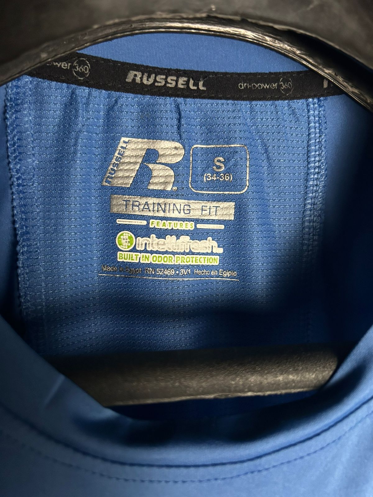 Russell Blue Round Tee - Small