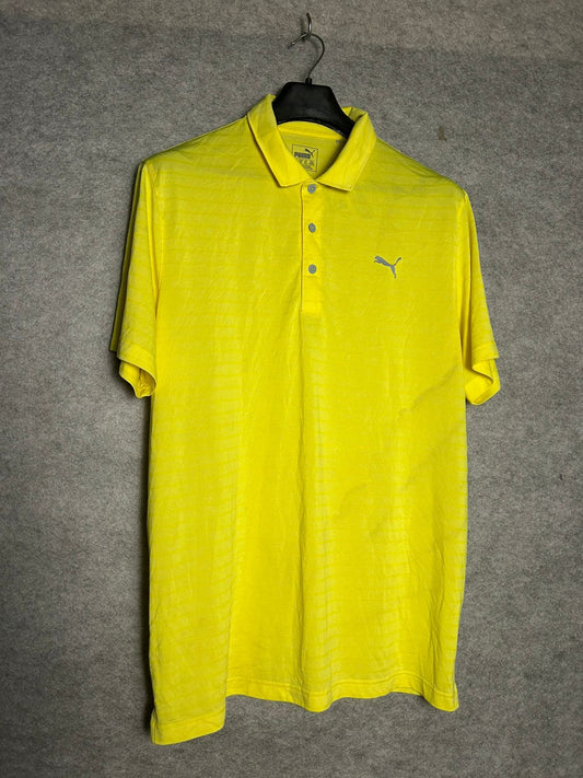 Puma Yellow Polo -XXL