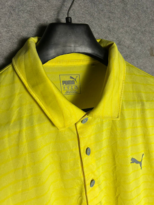 Puma Yellow Polo -XXL