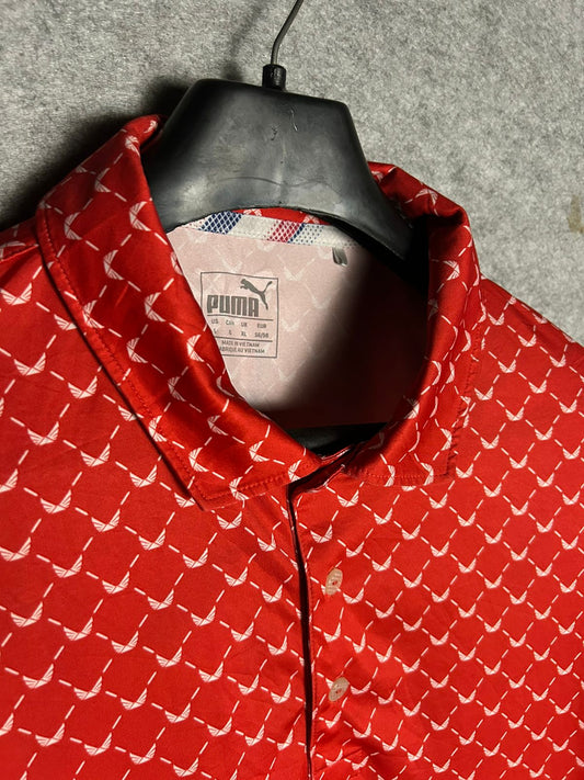 Puma Red Polo -XXL