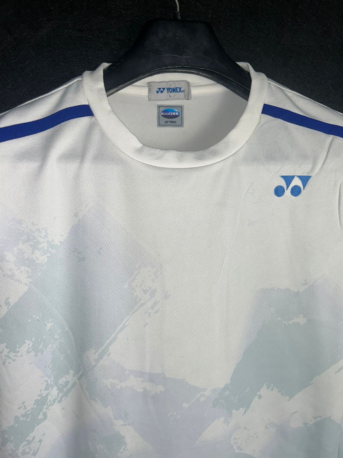 Yonex White Round Neck - Large