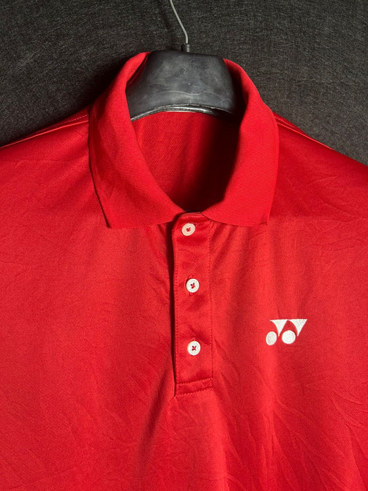 Yonex Red Polo - Medium